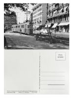 Zürich Bellevue Theaterstrasse Tram VBZ Be 4/4 1524 Pedaler