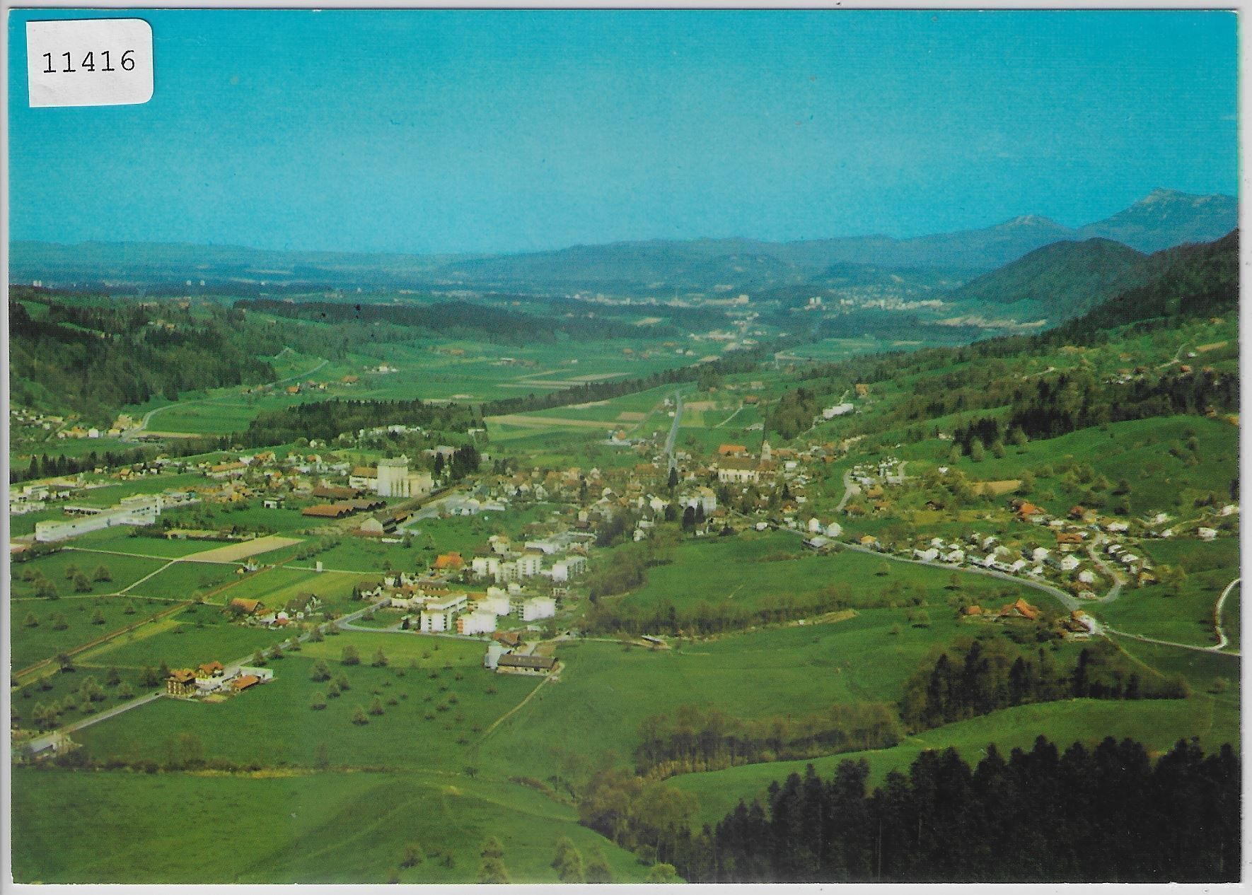 Cartoline postali: Flugaufnahme Malters LU – Usato da Ettingen venduto da Kartenplanet