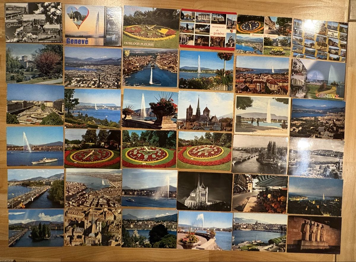 Cartoline postali: über 100 AK von Genf – Usato da Rümlang venduto da Brieftaube2