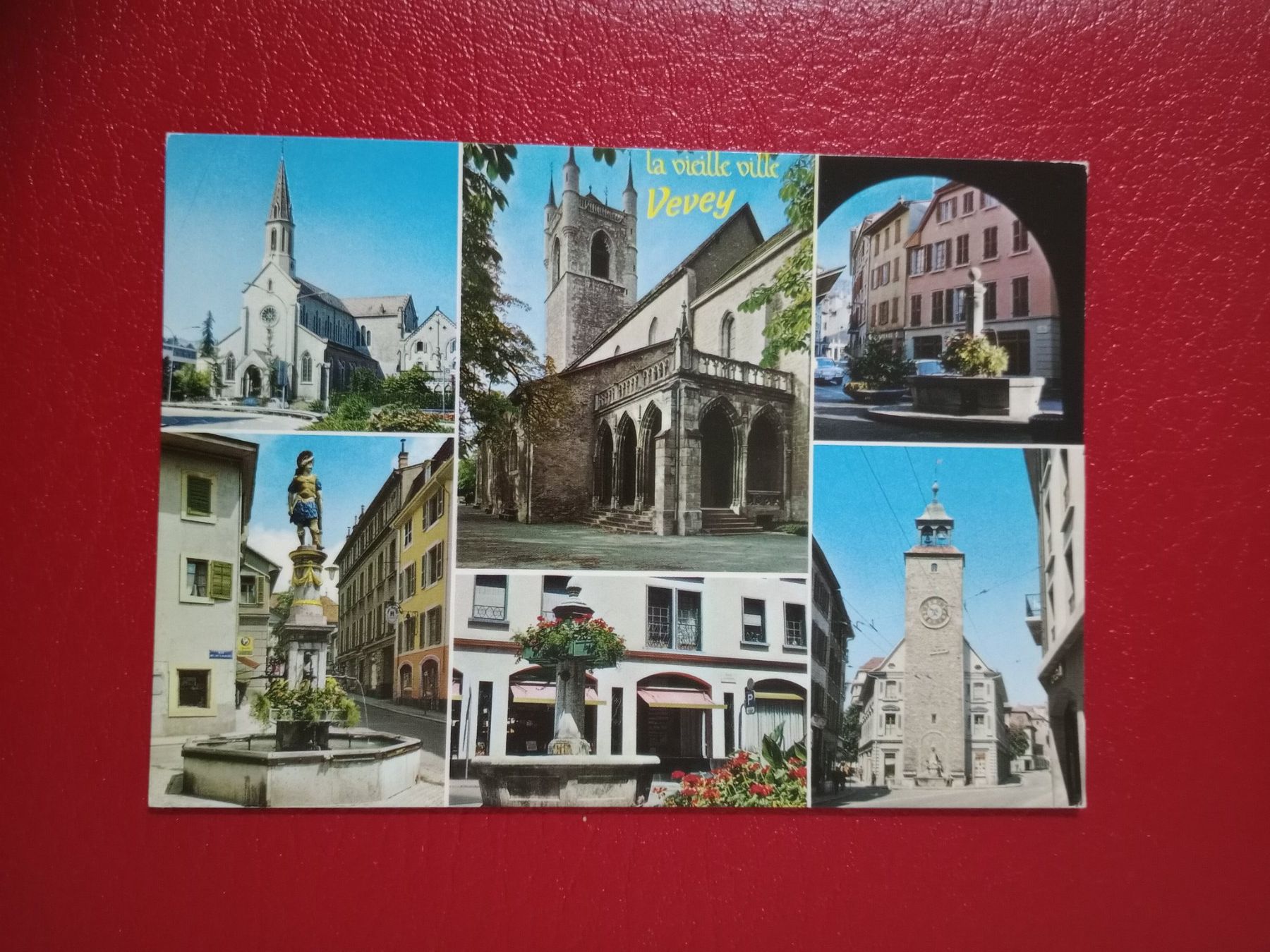 Cartoline postali: Vevey Waadt Altstadt mehrbildrig – Usato da Küttigen venduto da Melisch1000