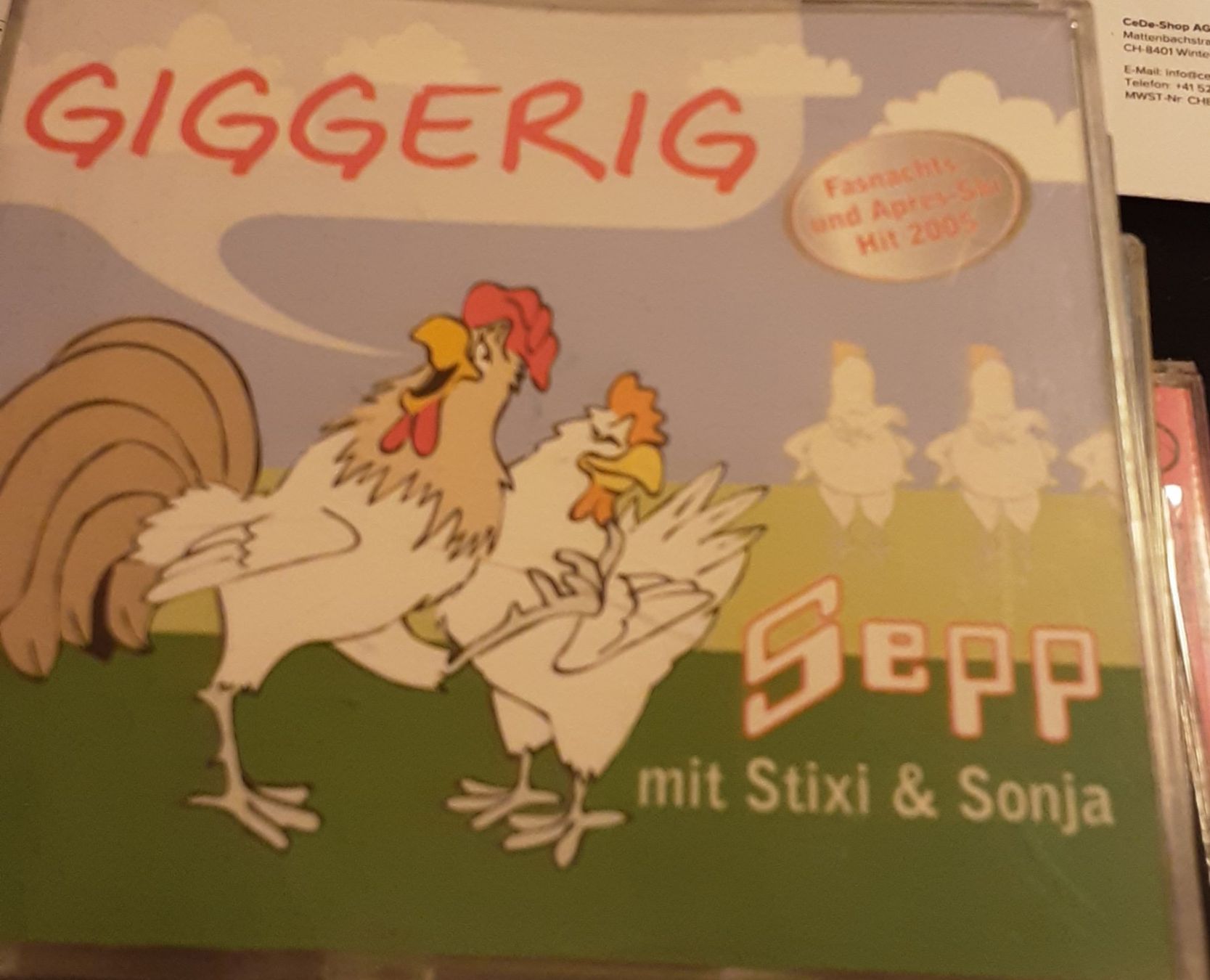 CD: Giggerig - Sepp mit Stixi & Sonja /dj/polo hofer – Usato da Bremgarten AG venduto da musiccollector