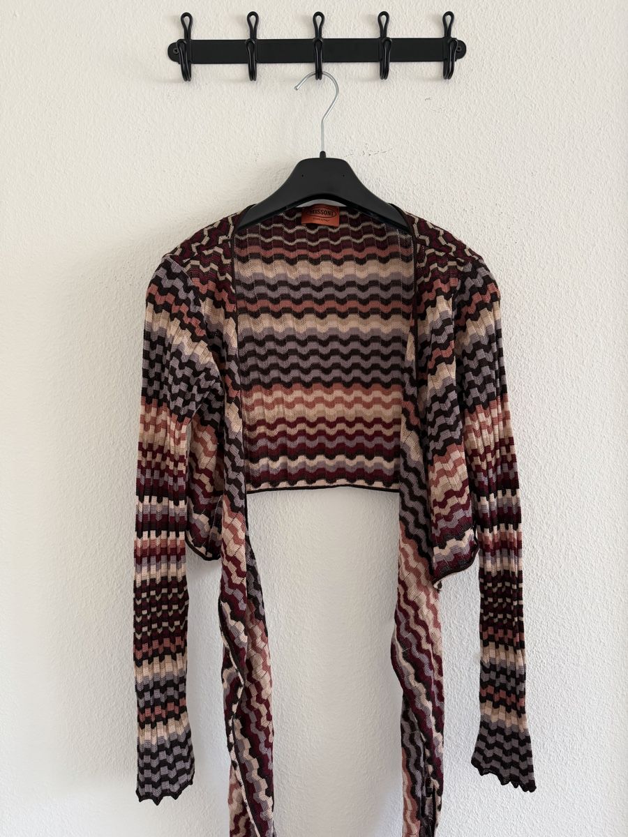 Missoni Bolero: Missoni Bolero - Wrap Cardigan – Nuovo (secondo la descrizione) da Basel venduto da eli_y6f2 1