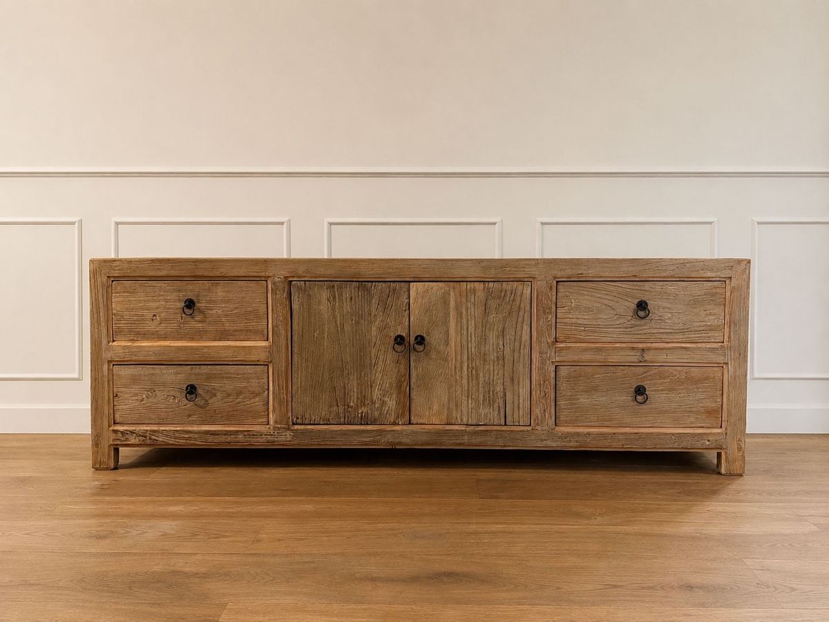 Credenze: Antique Solid Wood Cabinet - Rustic by Charm for Your Home! – Nuovo (secondo la descrizione) da Forch venduto da jkuert