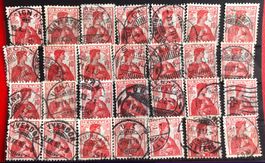 Nr.120 Helvetia Brustbild mit Stempel