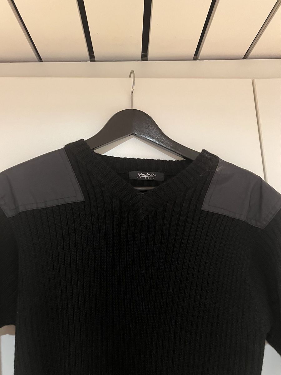 Maglioni & Felpe: JOHN DEVIN Herren Pullover Schwarz Acryl/Wolle Grösse 46 – Usato da Hünenberg venduto da Paddels 1