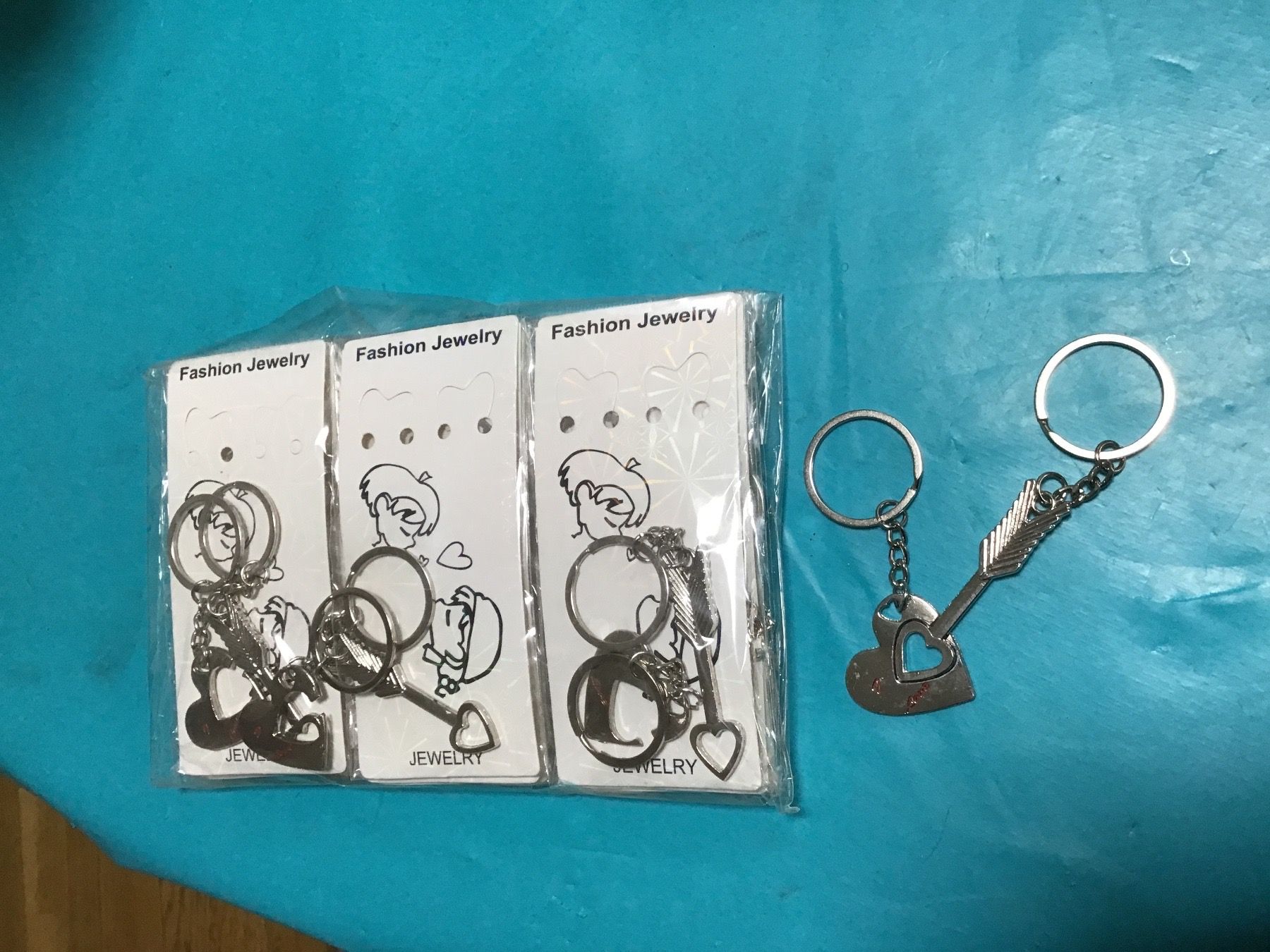 Portachiavi: 24 porte-clefs lovers – Nuovo e nell'imballaggio originale da Lausanne venduto da topthai 1