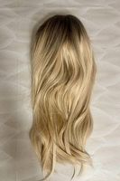 Kunsthaar Perrücke Blond Ombre 60 cm