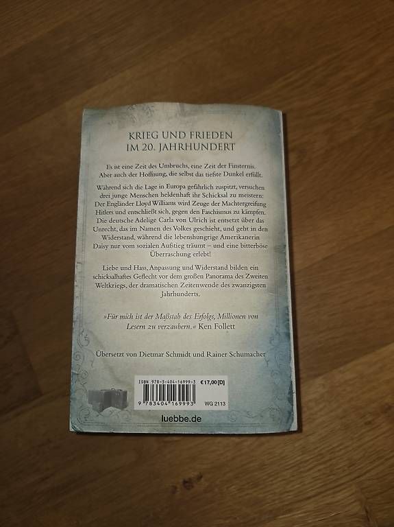 Libri: Ken Follett - Winter der Welt – Usato da Zumikon venduto da CiaVS 1