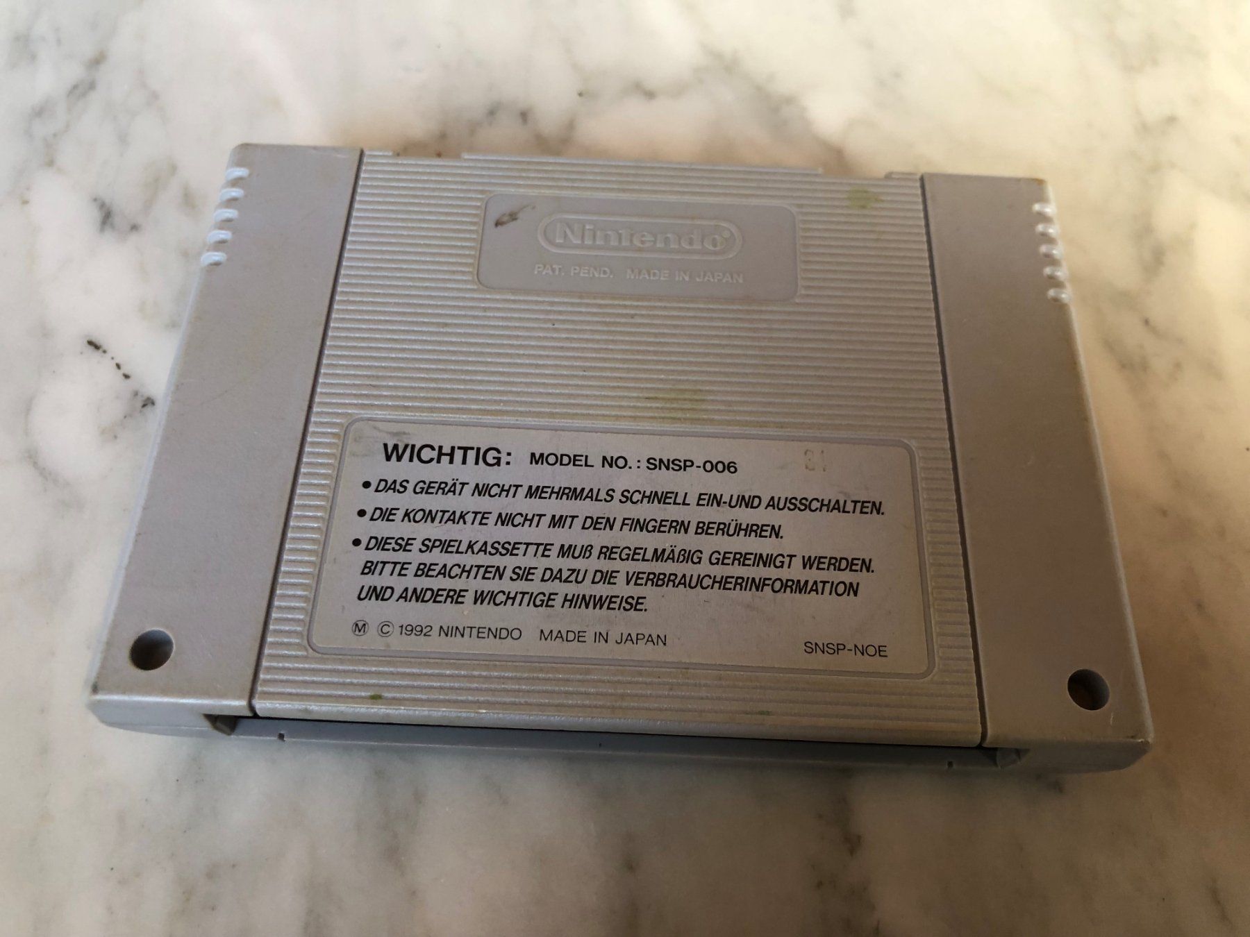 Nintendo Giochi: SUPER STRIKE EAGLE SPIEL FÜR SUPER NINTENDO – Usato da hägendorf venduto da twilightprincess 1