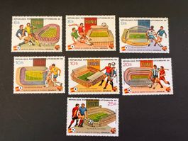 Fussball WM 82 Guinea Satz  Luxus ** (2364)