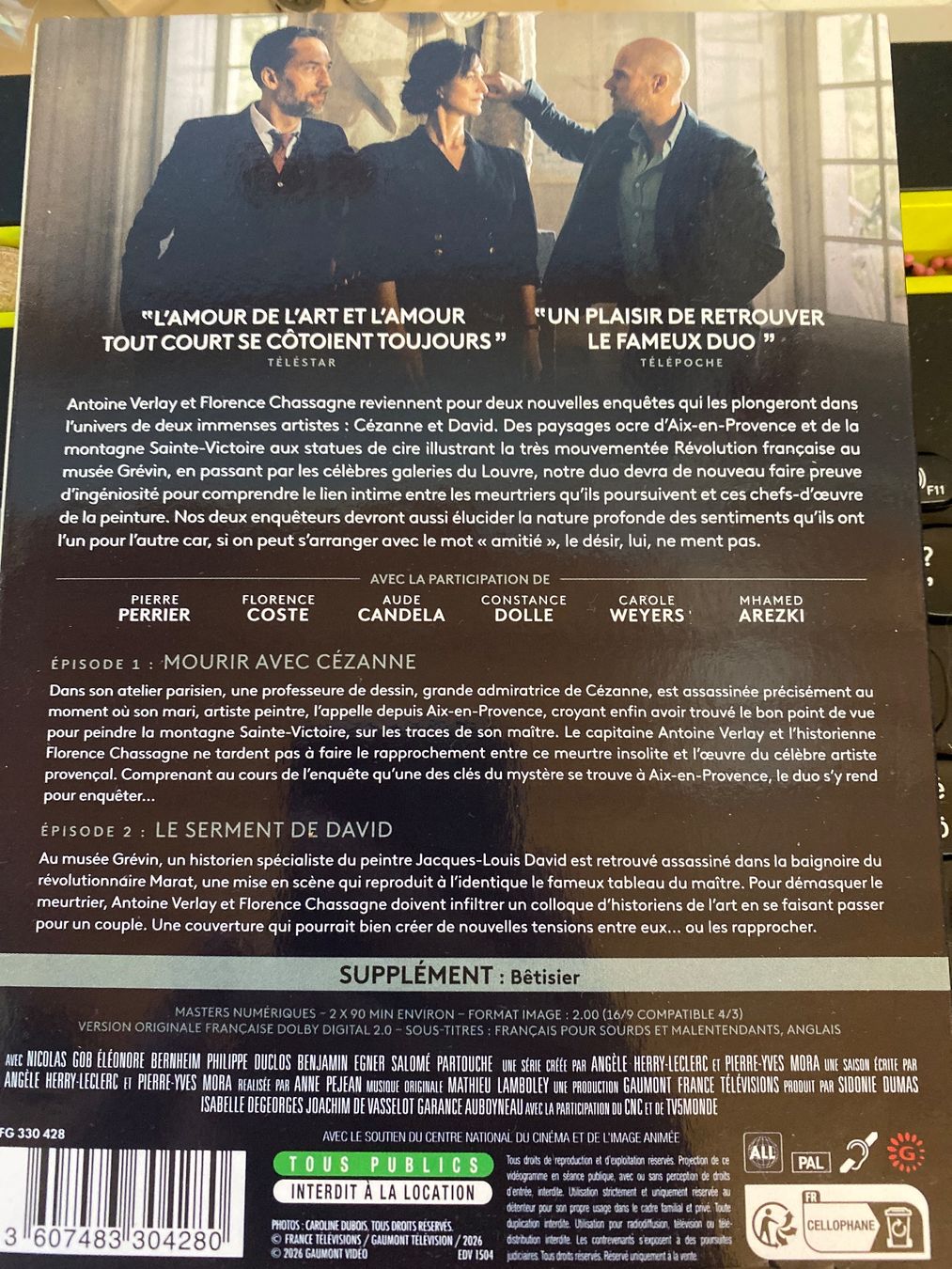 Tous les DVDs: L'Art du Crime - Saison 9 DVD - 2026 – Neuf (Voir description) à Le Brassus par cinema13 1
