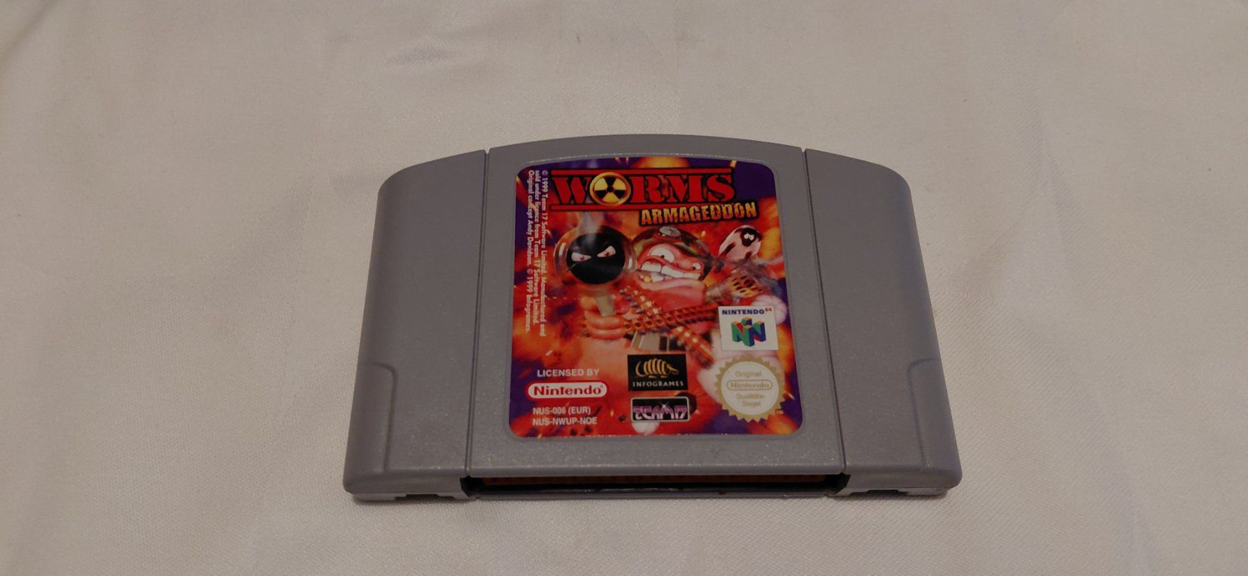 Spiele: Worms Armageddon Nintendo 64 – Gebraucht aus Gretzenbach von Uli1980