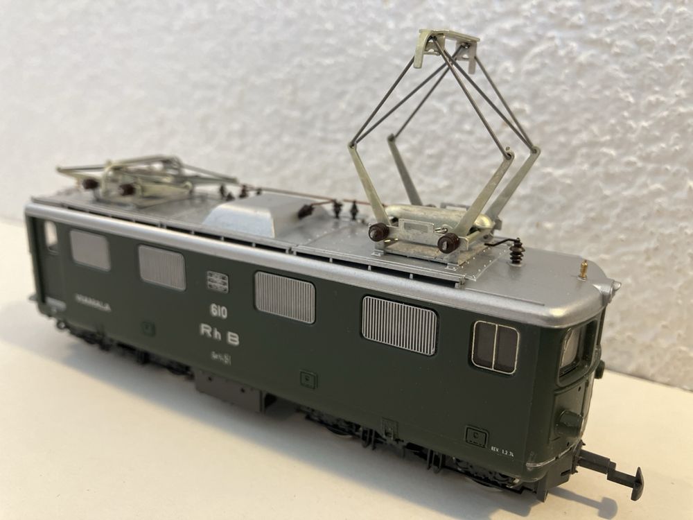 Bemo Modelleisenbahnen: Bemo / HOm / Locomotive RhB Ge 4/4 I 610 (DC, analogique) – Gebraucht aus Genève von frespo 1