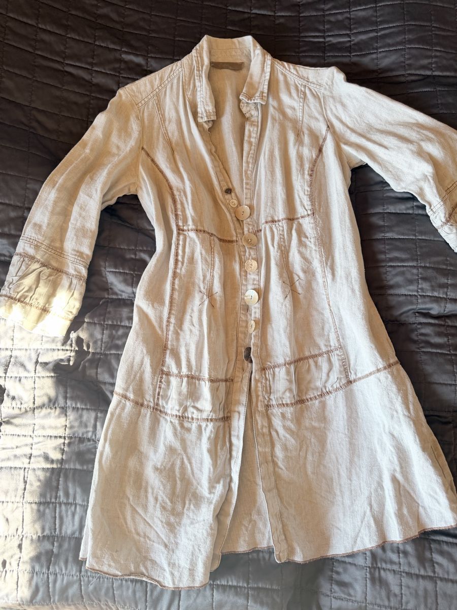 Vestiti: Bottega Leinen Kleid – Usato da Zetzwil venduto da April99 2