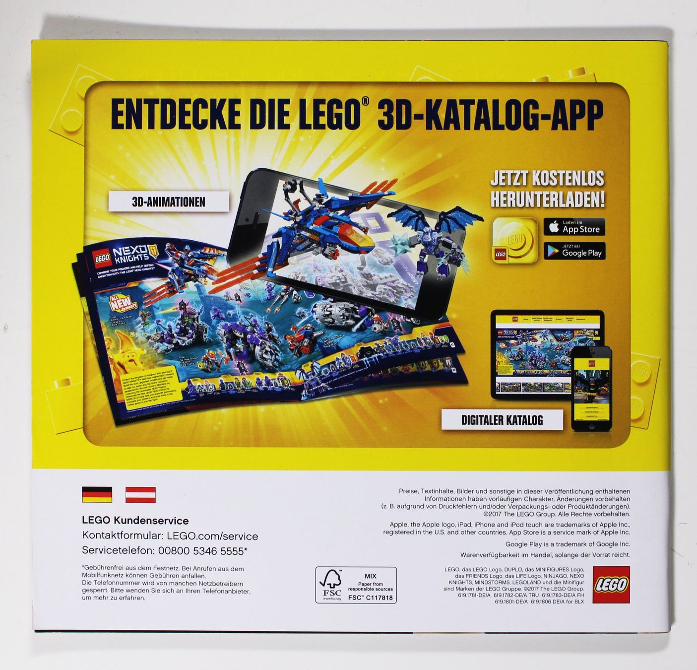 Documenti: LEGO KATALOG Januar - Juni 2017 - BATMAN auf der Titelseite – Usato da Brüttisellen venduto da Collector-Corner 3