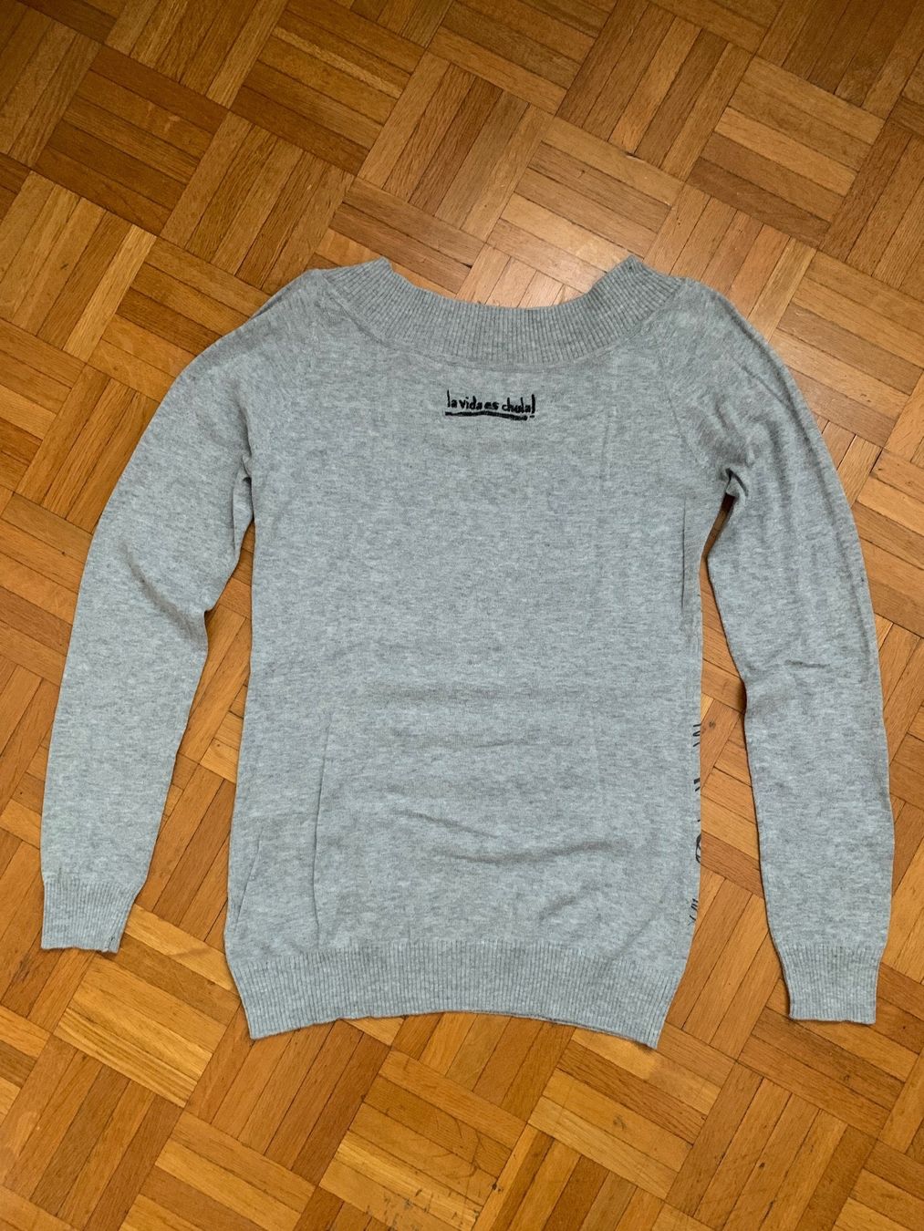 Desigual Maglioni & Felpe: Desigual   pull grigio  ragazza (S) – Usato da Minusio venduto da murimiri 1