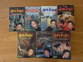 Harry Potter Bände 1-7 Carlsen guter Zustand