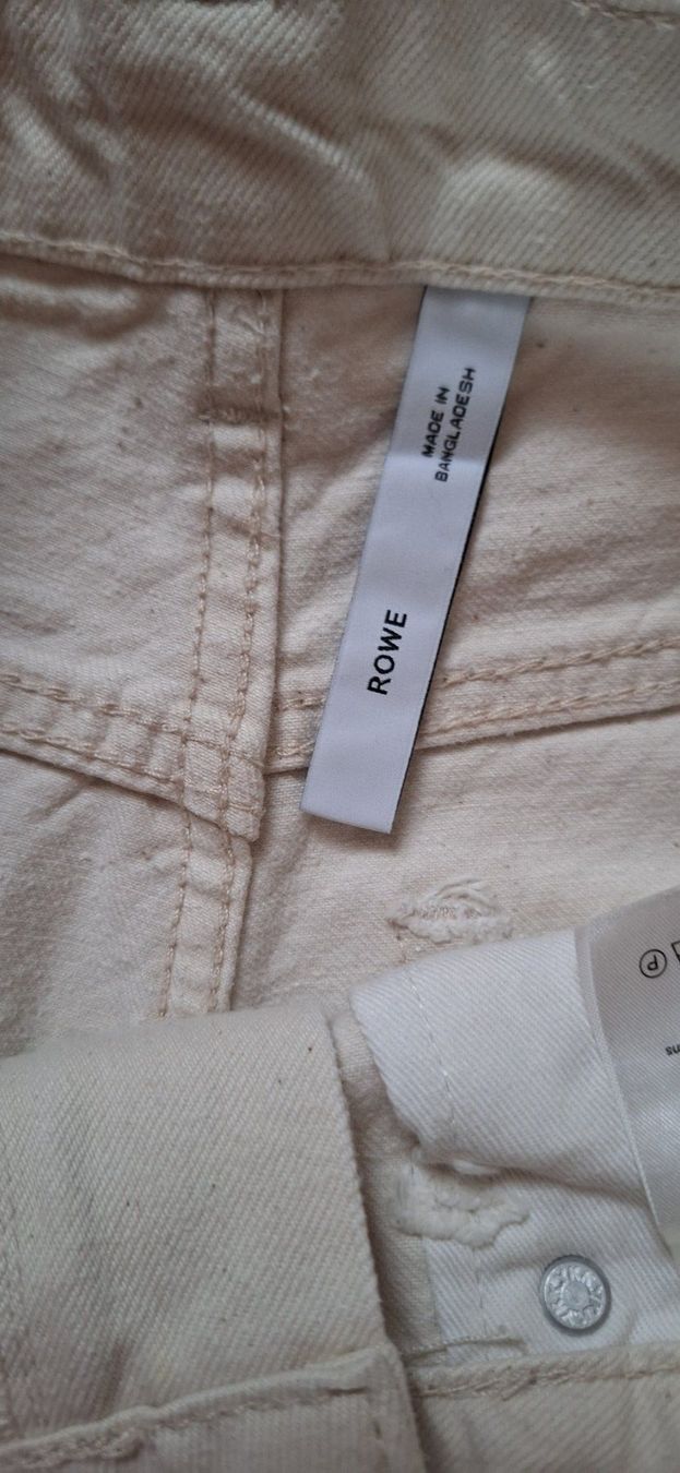 Weekday Jeans: Weekday, jeans beige (rowe) – Nuovo (secondo la descrizione) da Lussery-Villars venduto da pousinete02 3