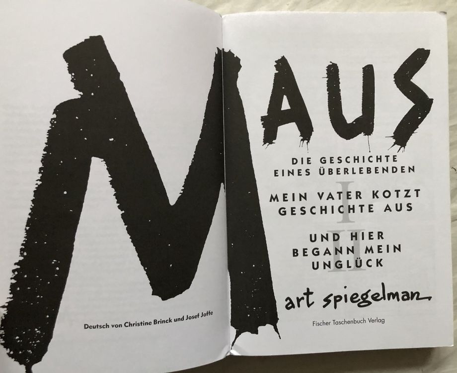Maus Die Geschichte Eines Berlebenden