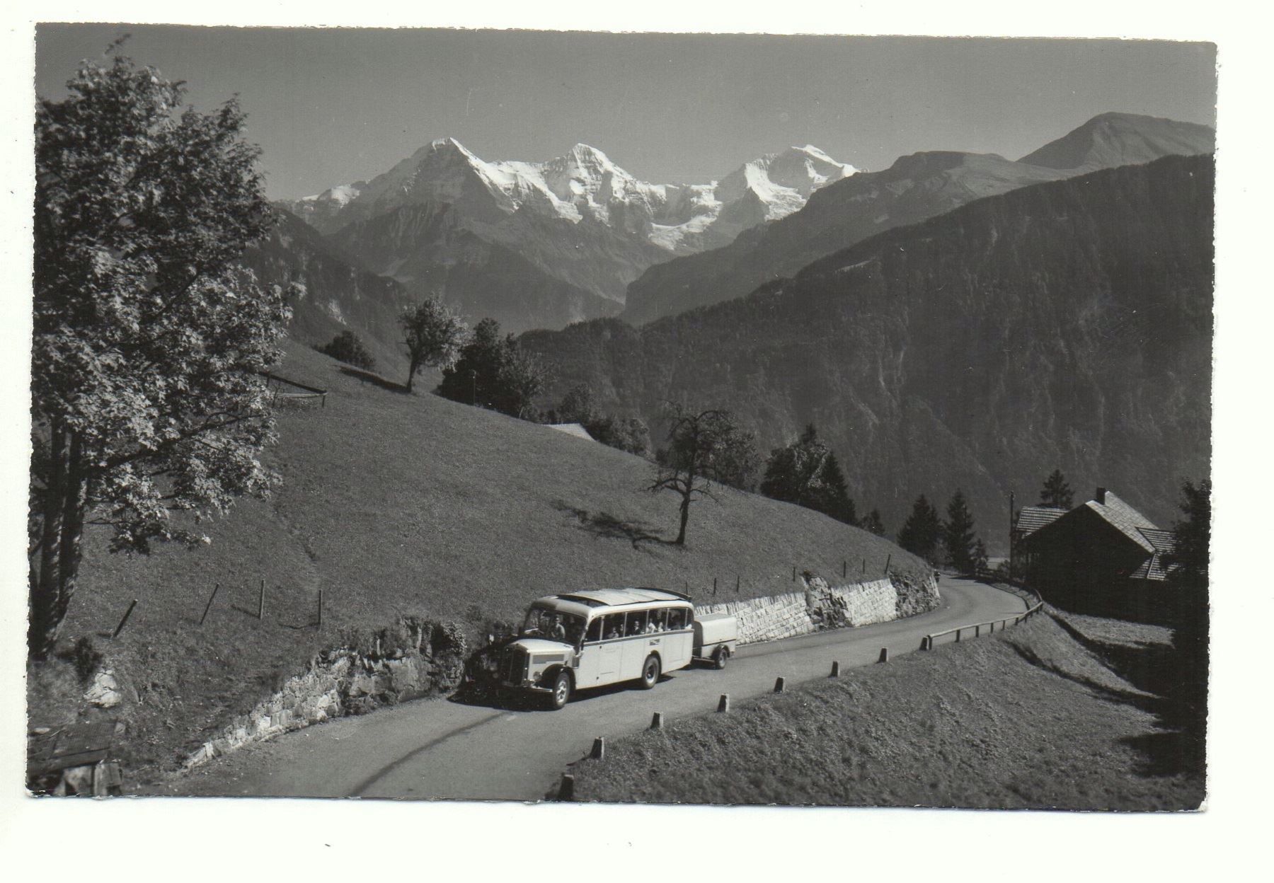 Cartes postales: INTERLAKEN BEATENBERG Postauto – D'occasion à Jona par philajona