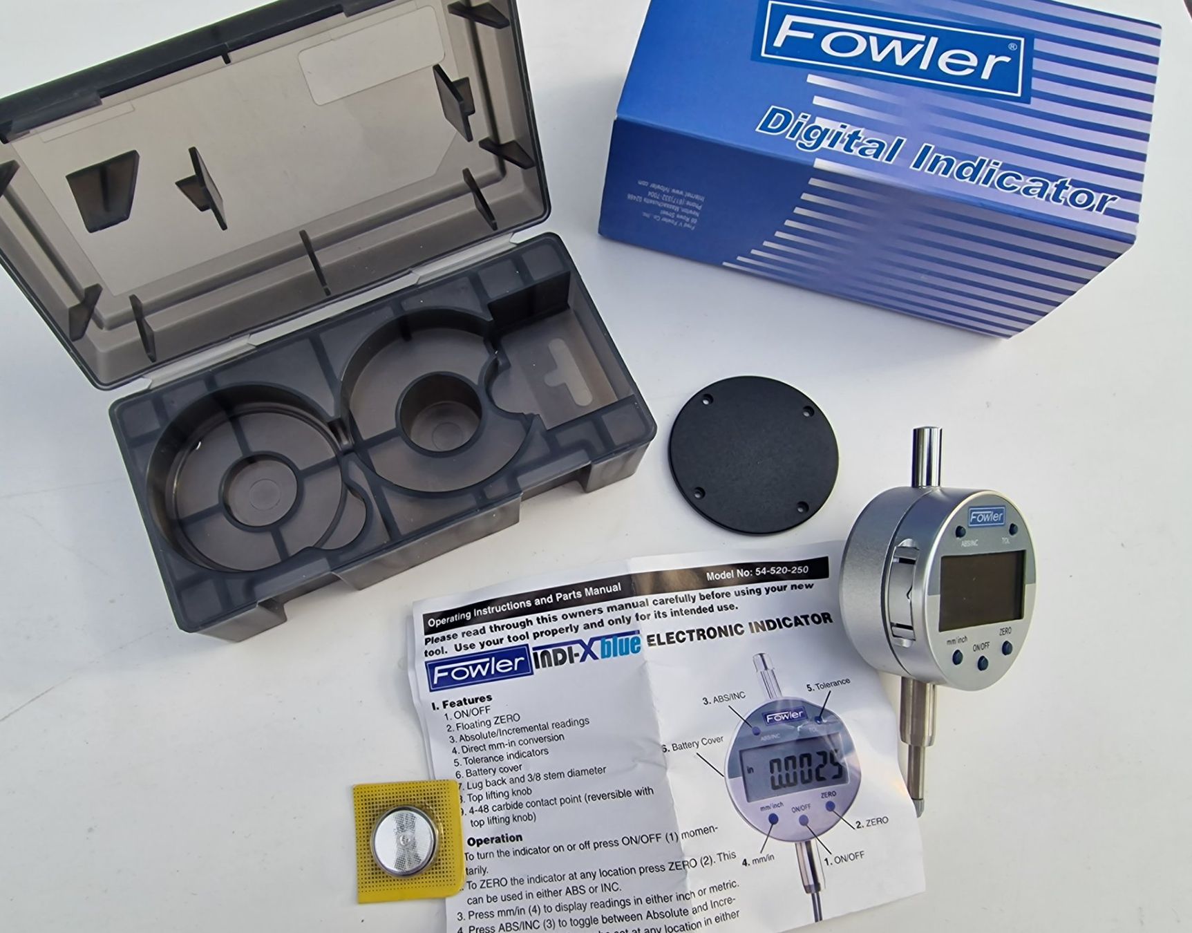 Mesurer: Fowler 54-520-255 Electronic Indicator – Neuf (Voir description) à Stein am Rhein par Sab1 2