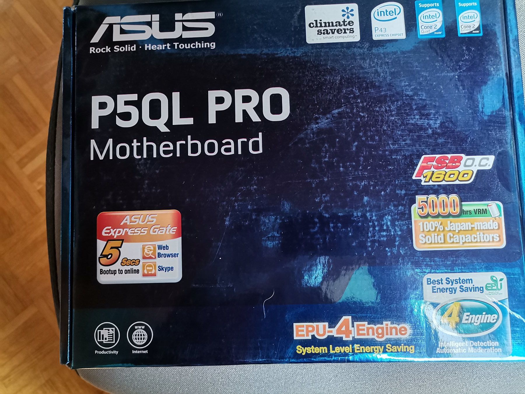 Asus Schede madri: ASUS P5QL PRO Motherboard – Nuovo e nell'imballaggio originale da Münchwilen TG venduto da Gandalf126