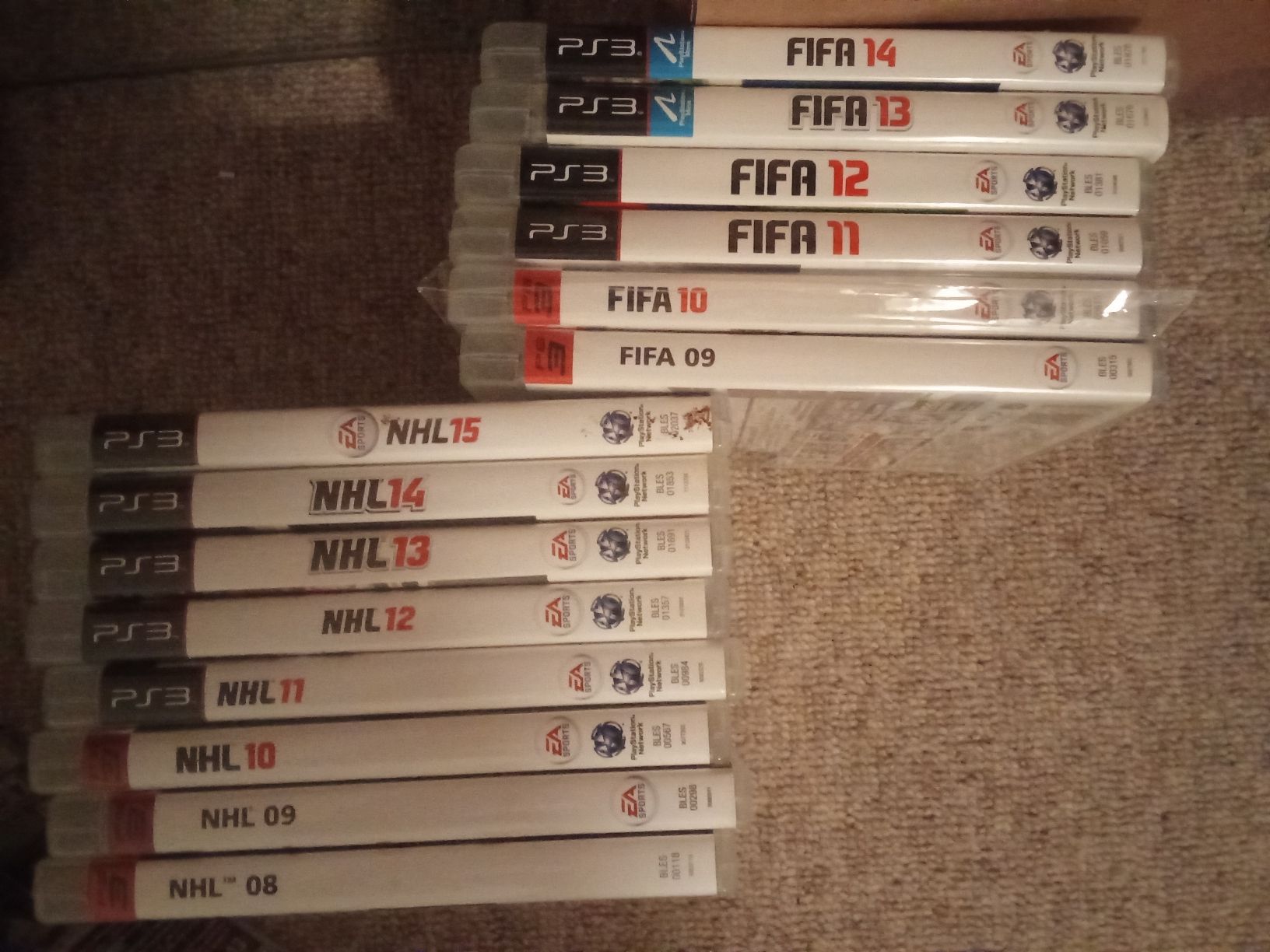 Jeux: Ps3 Nhl Fifa sammlung  – D'occasion à Turbenthal par fatalbeauty