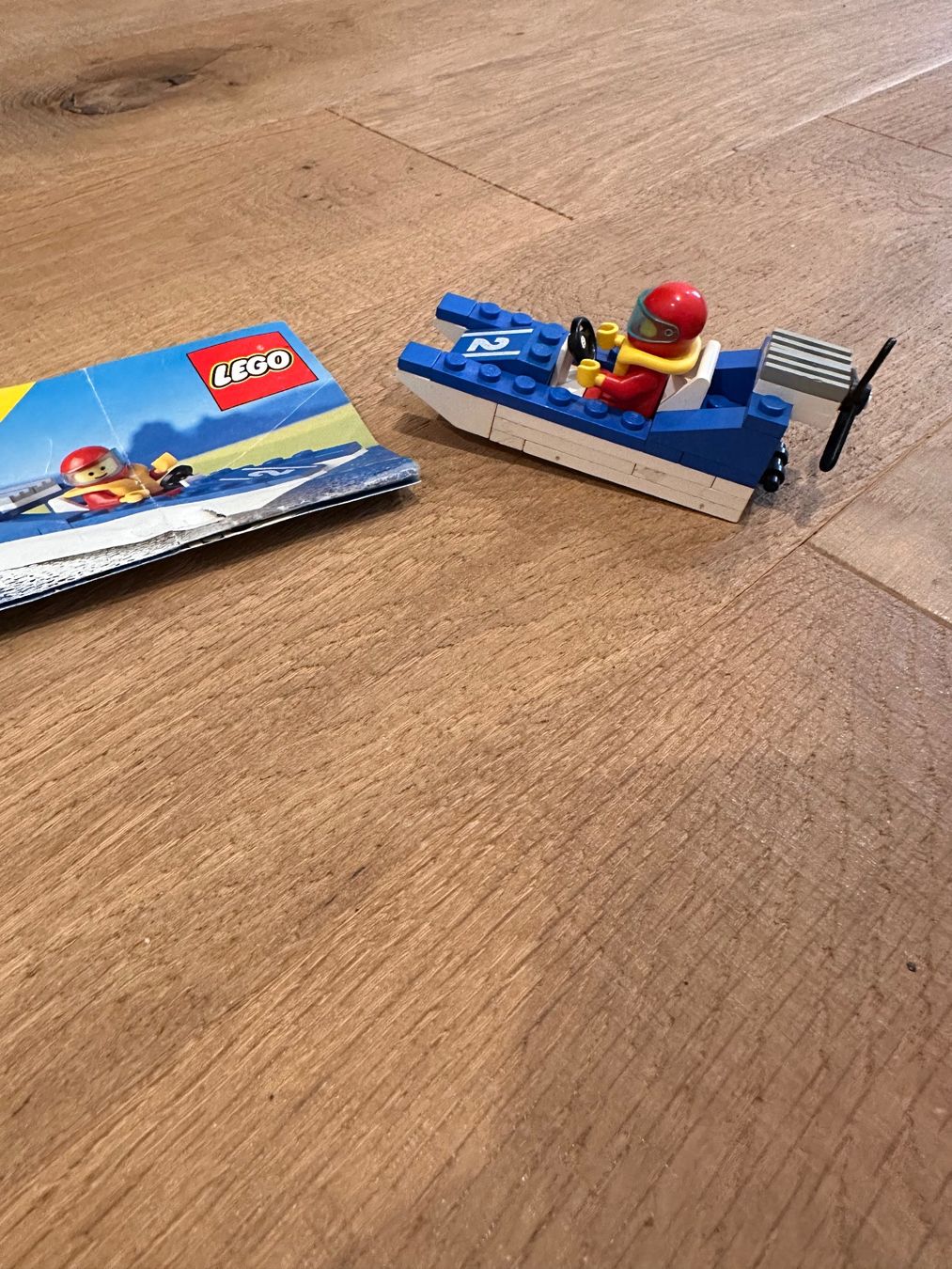 Lego Kit di costruzioni: Lego 6508 Wave Racer Rennboot komplett – Usato da Seengen venduto da greenway24 3