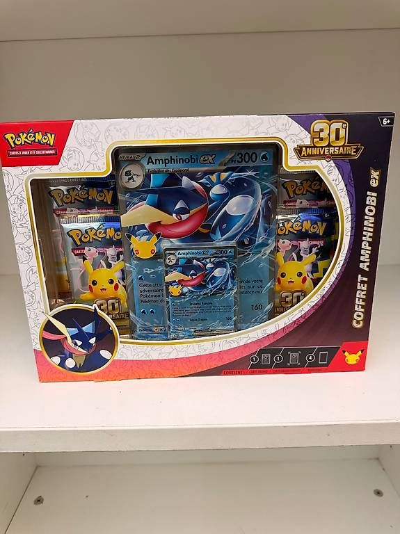 Pokémon Sammelbilder & Trading cards: Pokémon 30th, Coffret FR  Amphinobi EX – Neu und originalverpackt aus Bottens von cle_w6sy