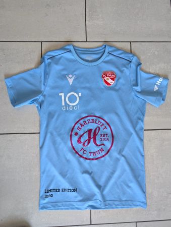 FC THUN TRIKOT HÄRZBLUET 180 - KYEREMATENG - GRÖSSE M