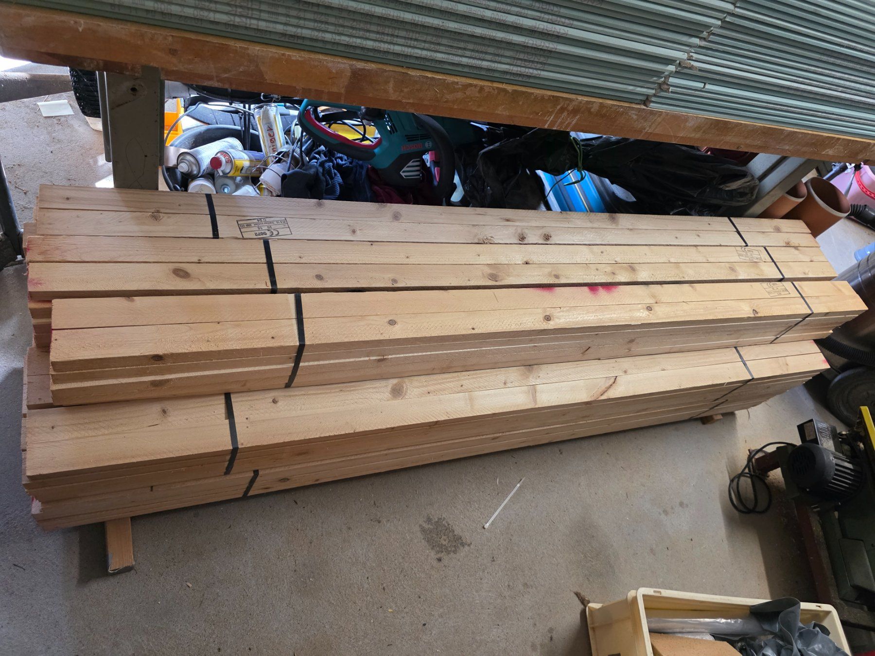 Articoli in legno: Holz-Latten Unterkonstruktion – Nuovo e nell'imballaggio originale da Oftringen venduto da fuerst-bettina 1