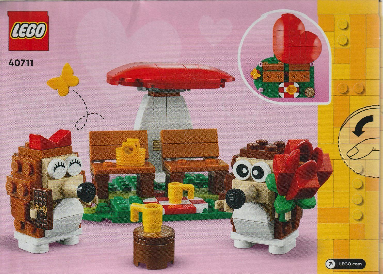 Lego Baukästen: LEGO 40711 HEDGEHOG PICNIC DATE   new – Neu und originalverpackt aus Vezia von Aquarius_Age 1
