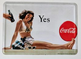 Coca-Cola Blechkarte (07)