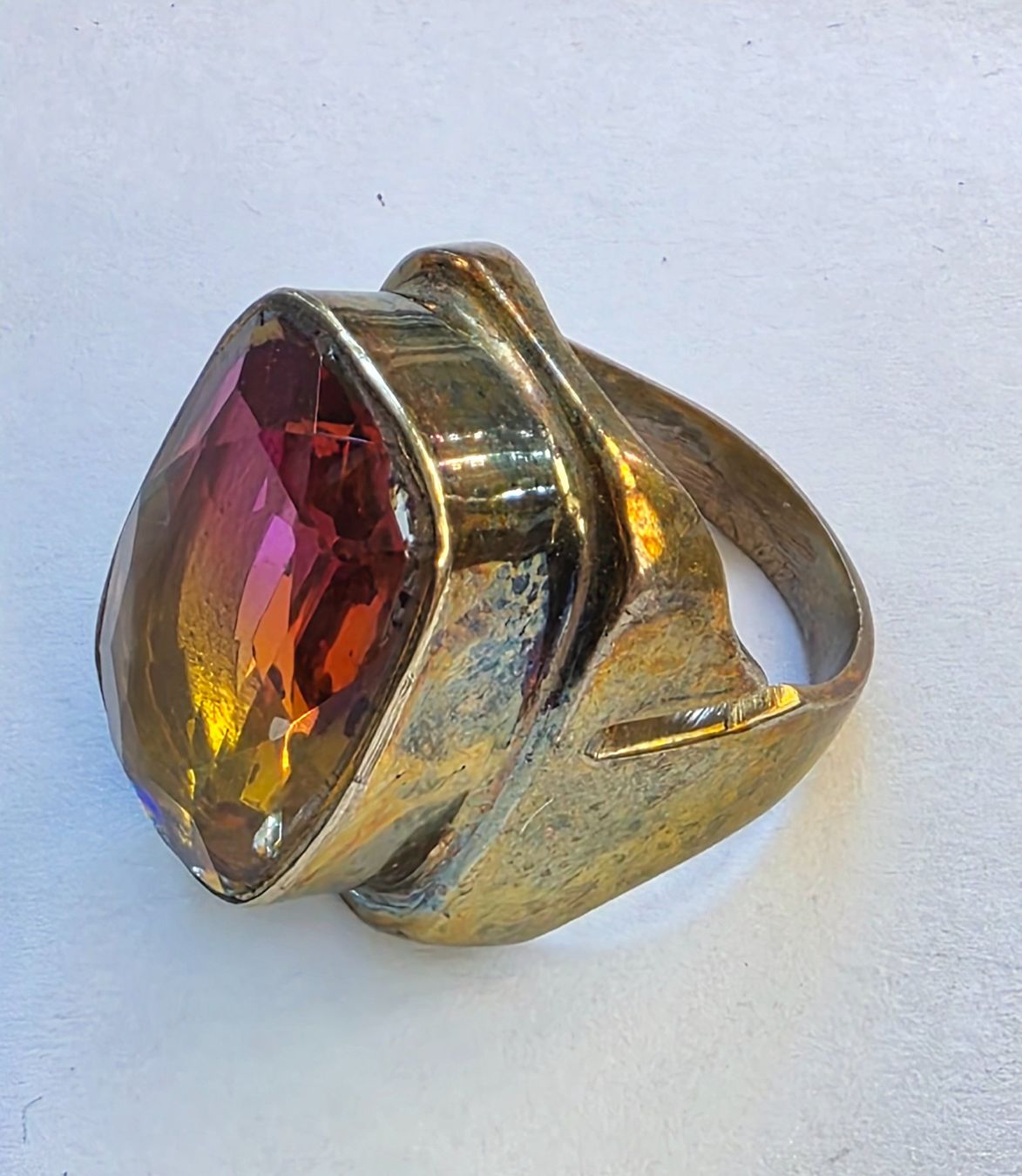 Anelli: Zweifarbiger Silber Fingerring – Nuovo (secondo la descrizione) da Zürich venduto da ben_mn5h 5