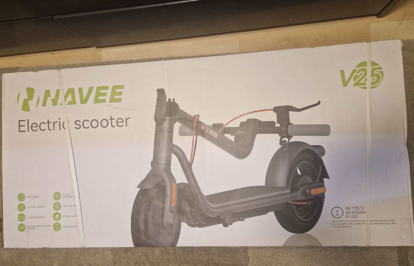 Scooter: Trotinette électrique Navee 25, jamais utilisé – Nuovo e nell'imballaggio originale da Yverdon-les-Bains venduto da mah_2lkf