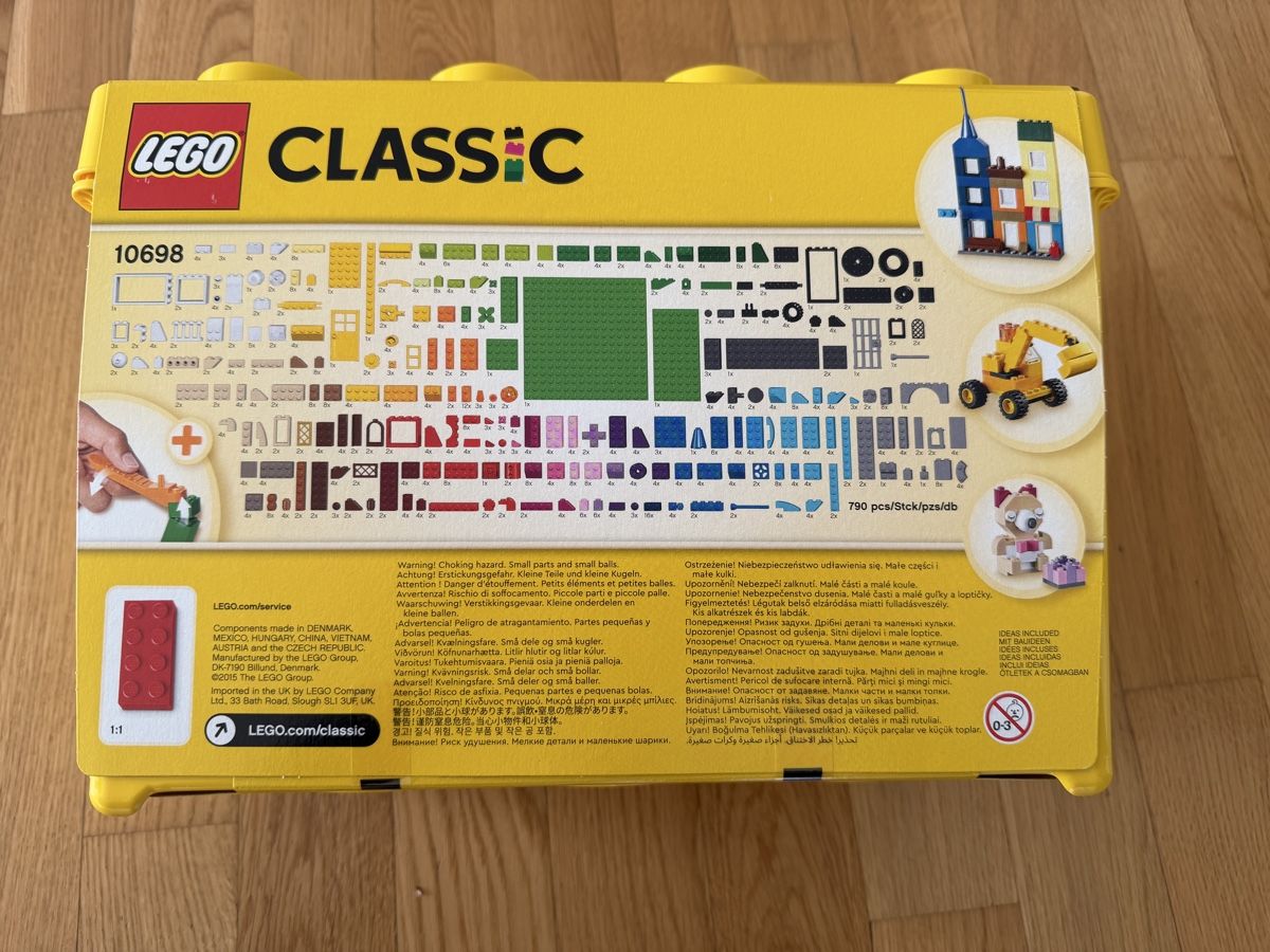 Lego Kit di costruzioni: LEGO Classic Grosse Bausteine-Box 10698, LEGO Classic – Nuovo e nell'imballaggio originale da Dulliken venduto da s.p.q.r 2