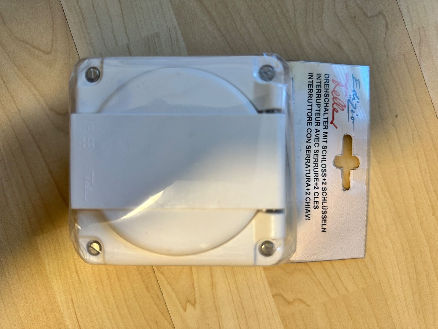 Stecker: NAP Drehschalter mit Schloss + 2 Schlüssel – Neu und originalverpackt aus niederhasli von rami016