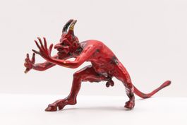Teuflischer Faun aus Wiener Bronze (Faunus, Satyr)