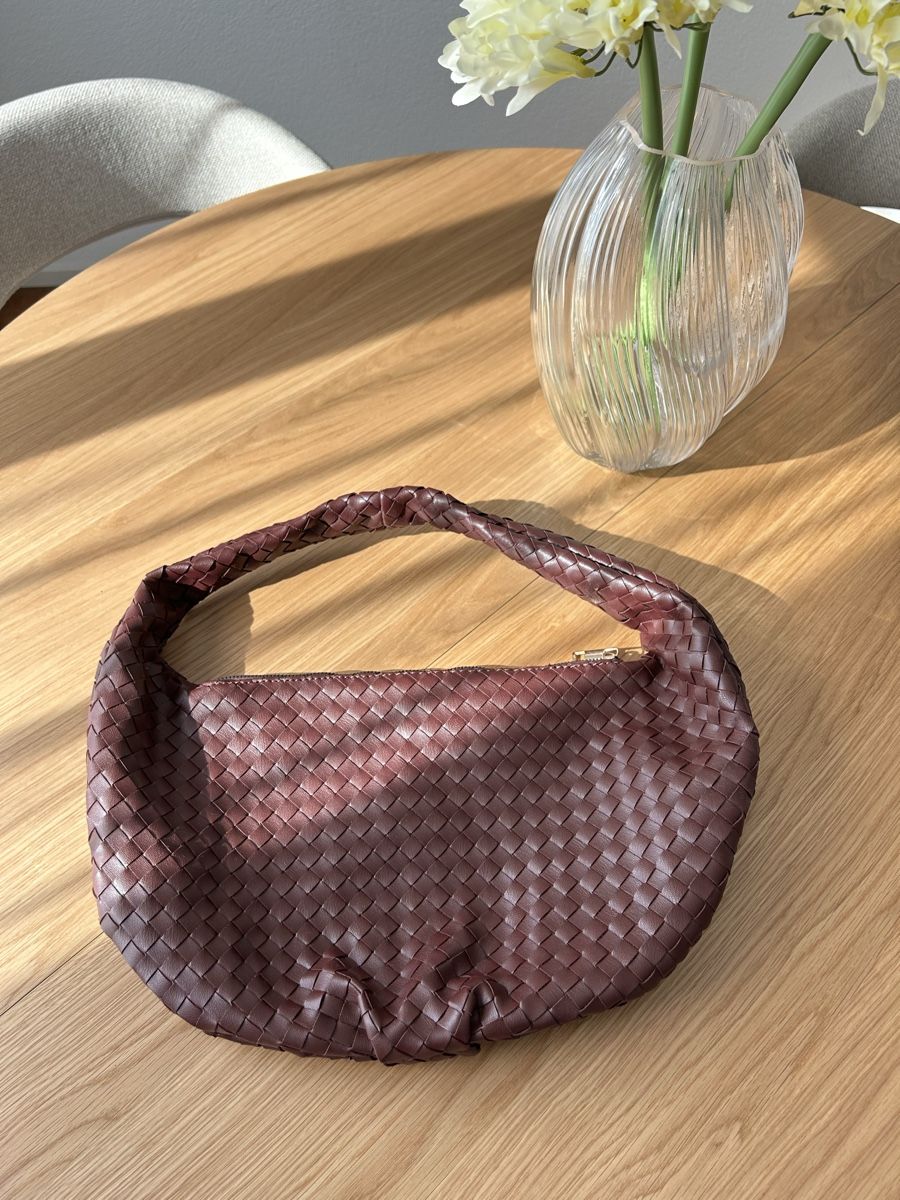 Borse da donna: Handtasche geflochten dunkelrot  – Usato da Chur venduto da faja7000