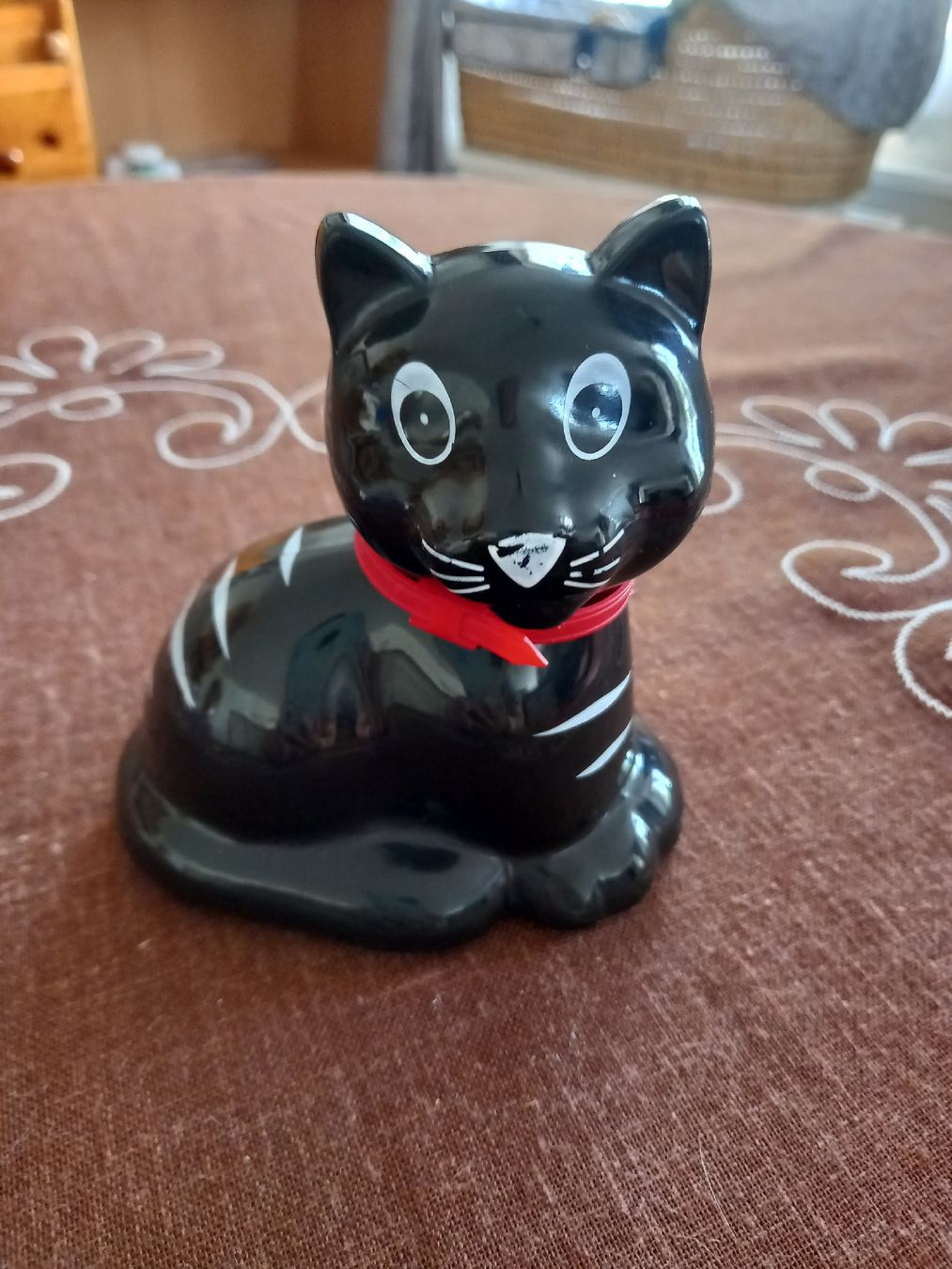 Spardosen: Sparschwein Katze schwarz Raiffeisen – Gebraucht aus Aarburg von chregi79