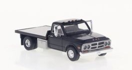 1:87 Brekina GMC Sierra Grande Plattform, schwarz, 1968