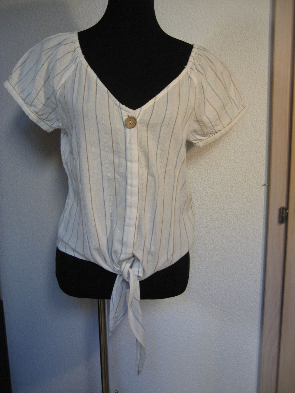 Camicette: Blouse à nouer Camaieu taille 40 – Usato da Delémont venduto da marryb 1