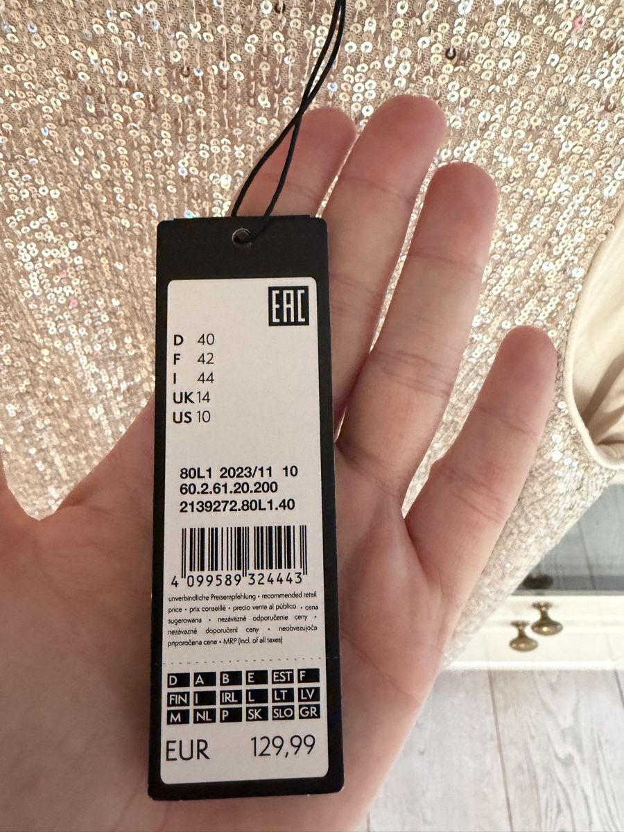 Vestiti: Pailletten Kleid Comma neu – Nuovo (secondo la descrizione) da Pieterlen venduto da yanniqueH 1