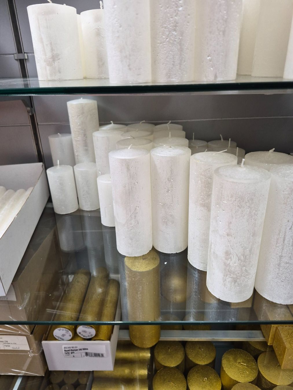 Kerzen: 477 Posten Kerzen aus Liquidation – Neu (gemäss Beschreibung) aus Derendingen von Meisterstuecke 3