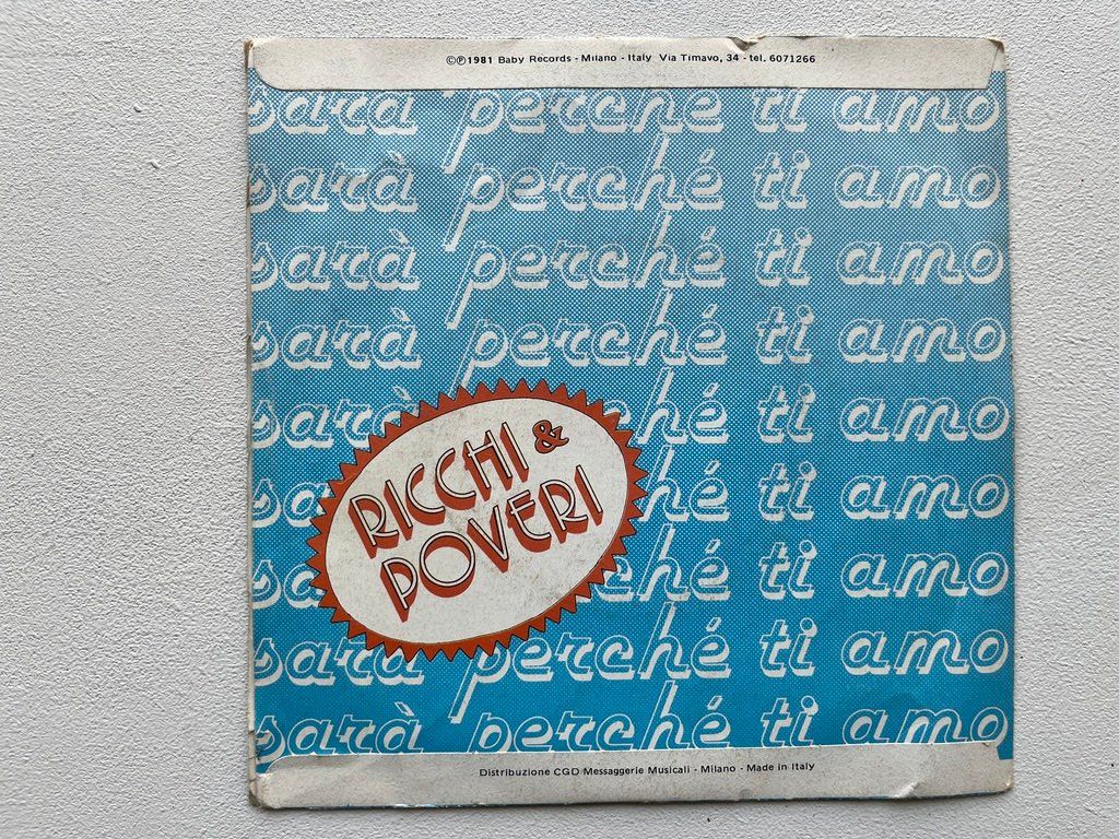 Dischi in vinile: Ricchi + Poveri – Usato da Zürich venduto da schweinsbraten 1