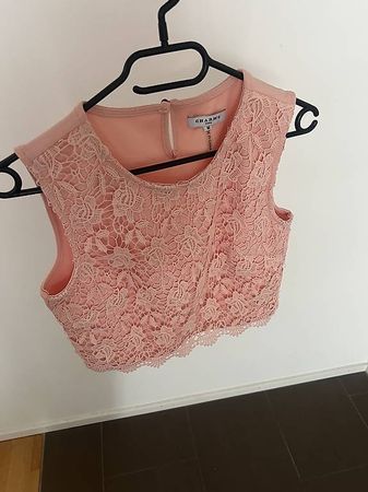 Croptop Lachs
