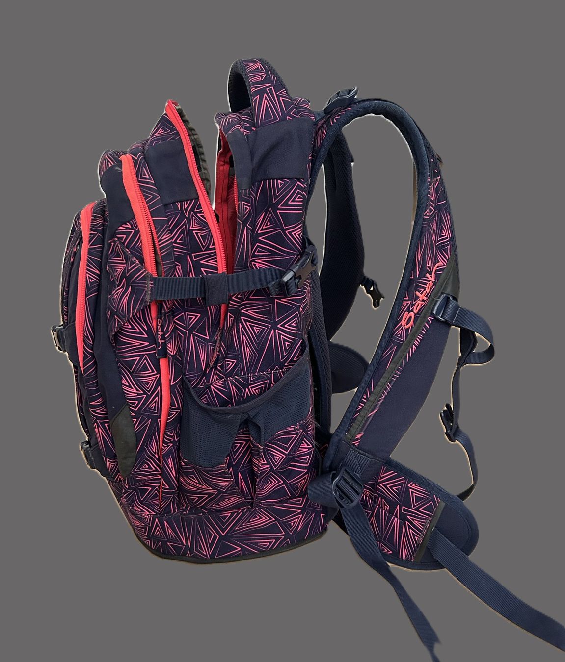 Satch Kindertaschen: Satch Schulrucksack Pink Bermuda – Gebraucht aus Wolfhausen von Mondschii 1
