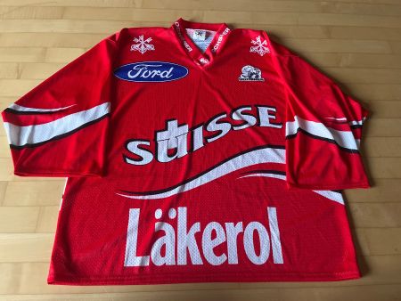Schweiz Nati Swiss Ice Hockey Vintage Trikot WM 2026