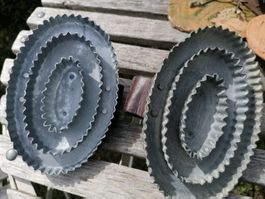 Militär 2 Pferde Striegel unverwüstlich, einfach praktisch