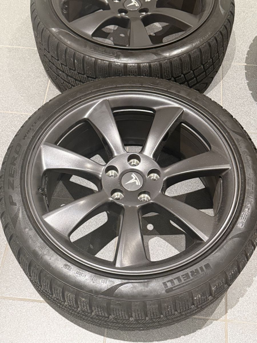 Pneumatici & Ruote complete: Set invernale Tesla Model 3 Performance 2023-2026 – Usato da Ponte Capriasca venduto da Frizzy83 2